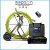 High defination Sewerage Inspection Equipment with self level camera,9 inch monitor