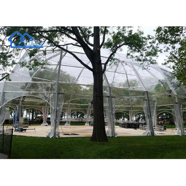 20x40m Sports Hall Tent Heavy Duty Aluminum Wind-Resistant UV-Resistant Fabric for Indoor Stadium