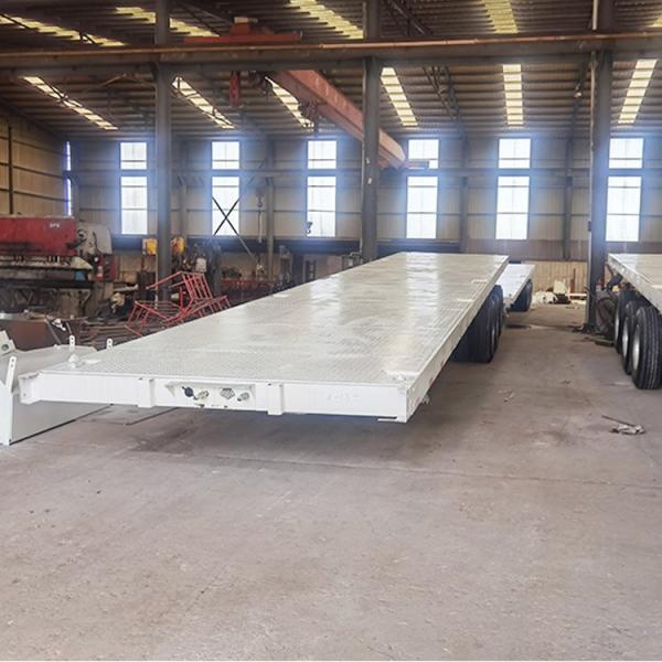 40ft Container Flatbed Semi Trailer 40 feet Truck Semi Trailer Flatbed Trailers