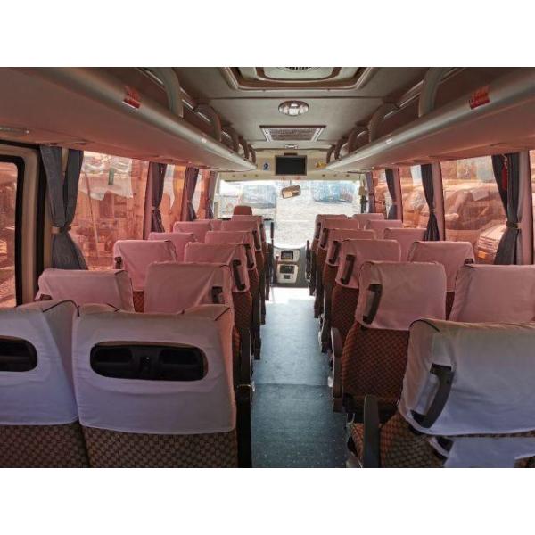 Используемые автобусы Тойота более высокие для мест тренера XMQ6802 35 автобуса Kinglong автомобиля правого привода Филиппин Hiace мини