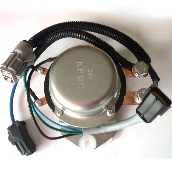 BR670 SK200-6/6E SK200-8 Excavator power switch 24V starter relay switch