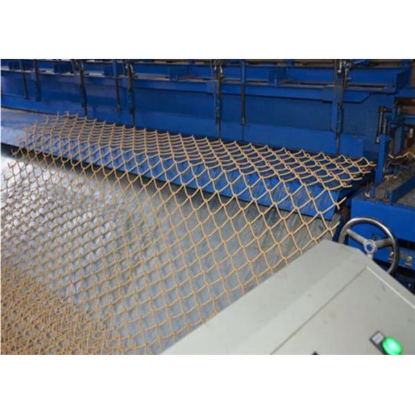 Diamond Hole 2.5mm Green Plastic Coated Chain Link Fencing