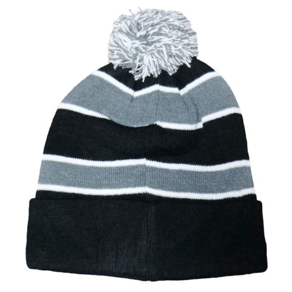 Unisex Warm Winter Knit Beanie Hats 100% Acrylic Material Custom Logo