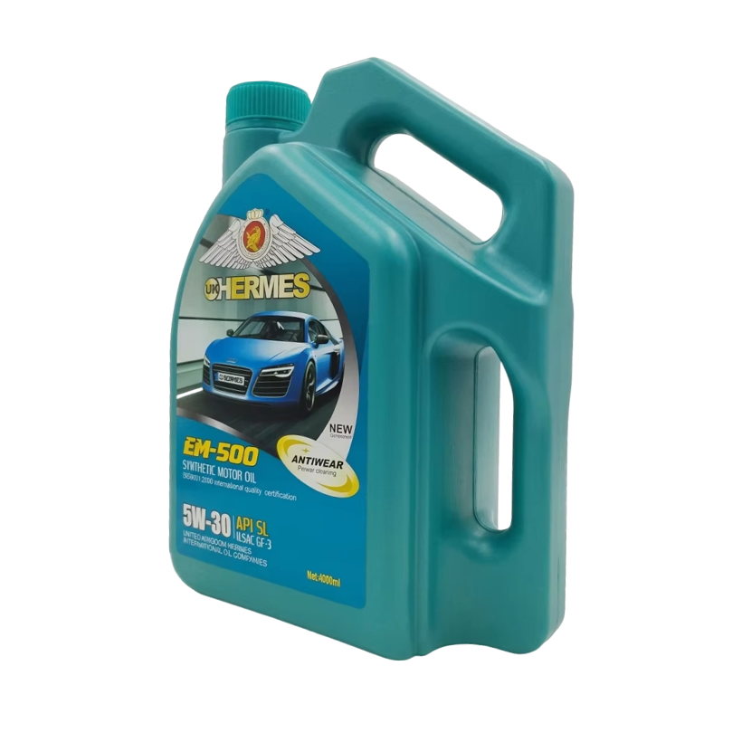 EM-500 API SL 5W-30 Synthetic Technology Gasoline Engine Oil 4L for Passenger Cars