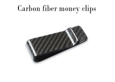 Anti Static 7.5g 1MM Thick 3K Carbon Fiber Money Clips