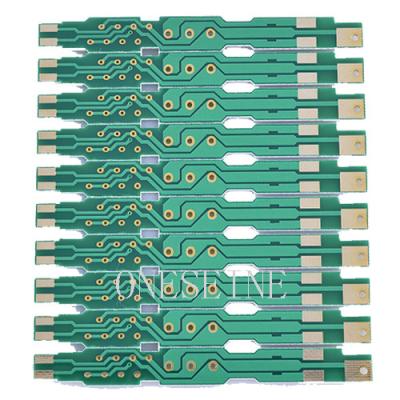 HDI Fabricação de placas de PCB de dupla face verde Isola FR408 FR408HR