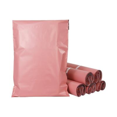 Sacos de correio rosa resistentes a lágrimas Sacos de envio rosa auto-selado