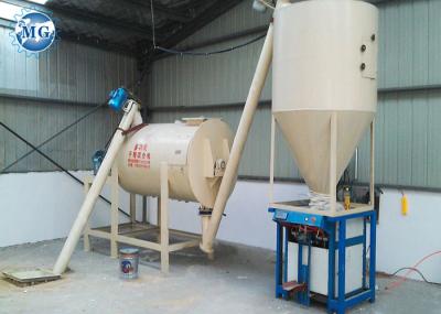 material esparadrapo da máquina de mistura da telha da gipsita 3t/H que alimenta o tratamento por lotes manual