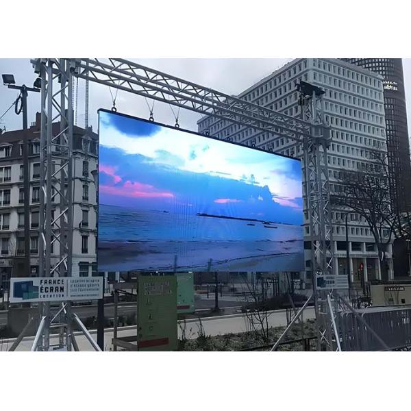 7680hz refresh rate p4.81 Outdoor Backdrop led wall Waterproof Stage rental led display