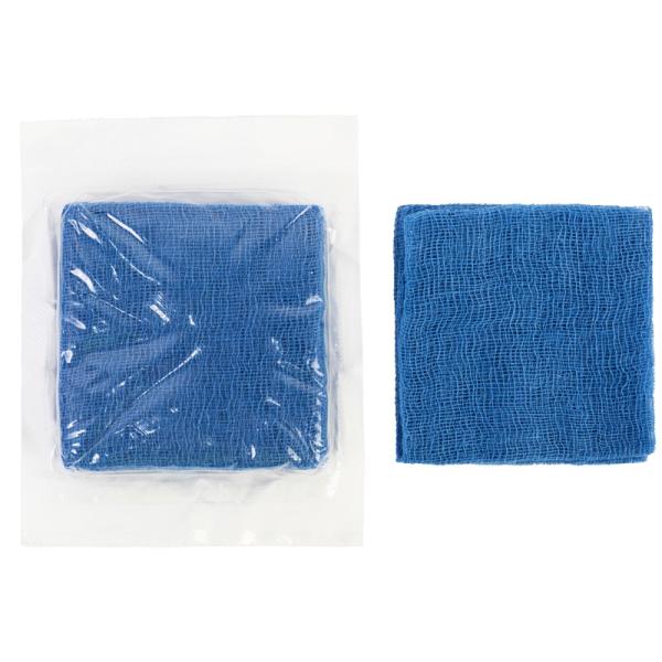 Gauze Pads & Blue Gauze Swab Medical Sterile Gauze Squares 40s 26x18 7.5*7.5cm