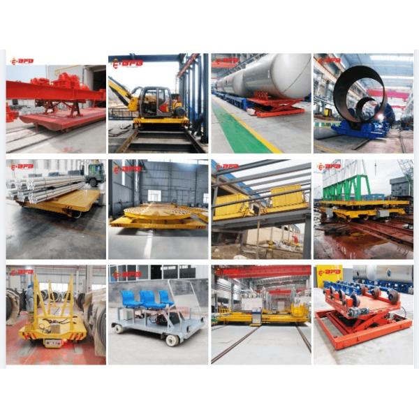 30 Tons Wireless Mould Workshop Rail Transfer Cart