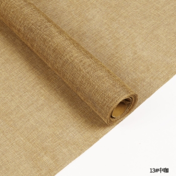 30-45 Days Shipping Time Linen Mesh Waterproof Floral Flower Wrapping Paper for Specialty Paper