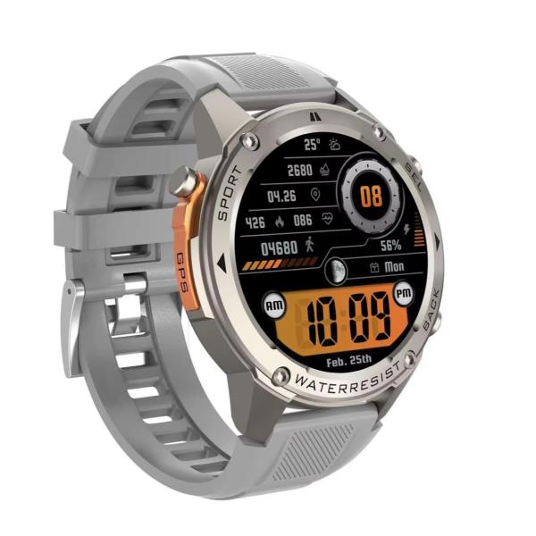 5ATM Waterproof GPS Smart Watch with 1.43-inch AMOLED Display and 170 Sports Modes