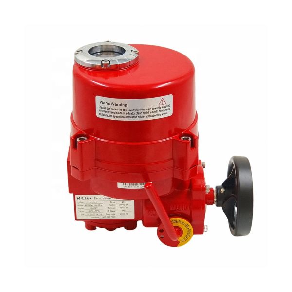 ETRANY Electric Ball Valve Motorized Actuator AC220V 26S Clutch Handwheel IP67 Waterproof Explosion Proof Aluminium Alloy Gas