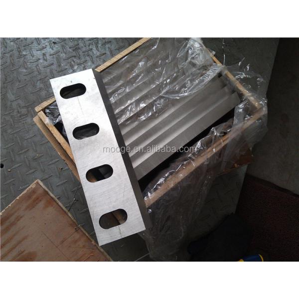 Трудно- нося пластиковое вспомогательное машинное оборудование 48-68 лезвий шредера Hrc для пластмассы