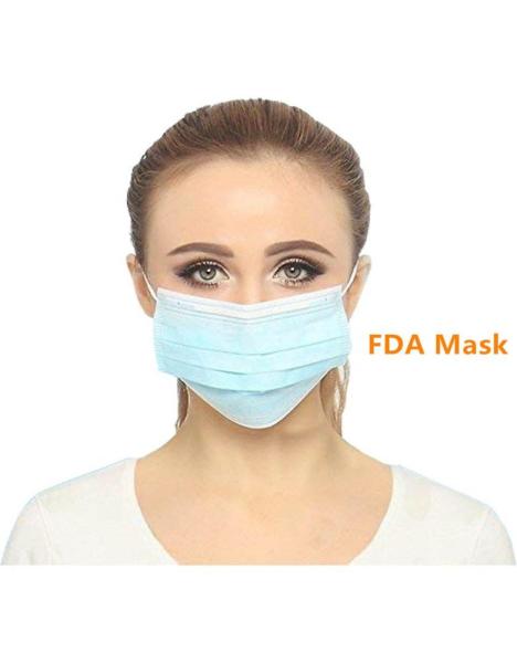 3 Layer Protective Gauze Mask 50 pcs Highly Breathable Non Woven Fabric