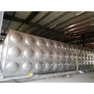 大量のモジュラー標準SUS304によって溶接されるアセンブリ大きい水処理タンク