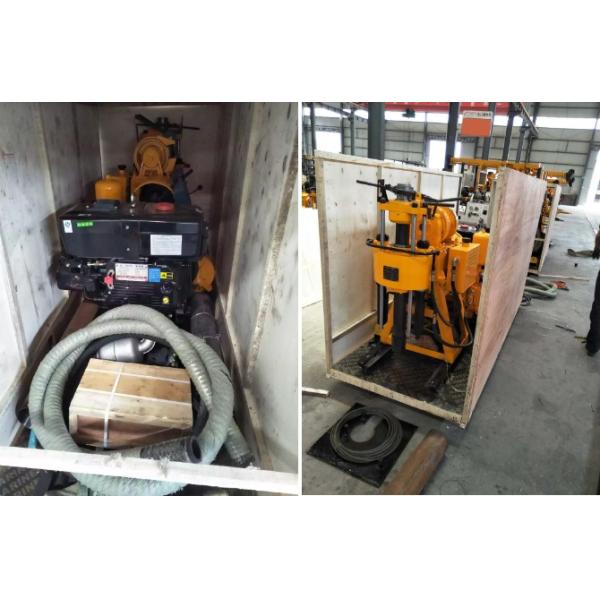 тип буровая установка Crawler 180m воздуха для водяной скважины