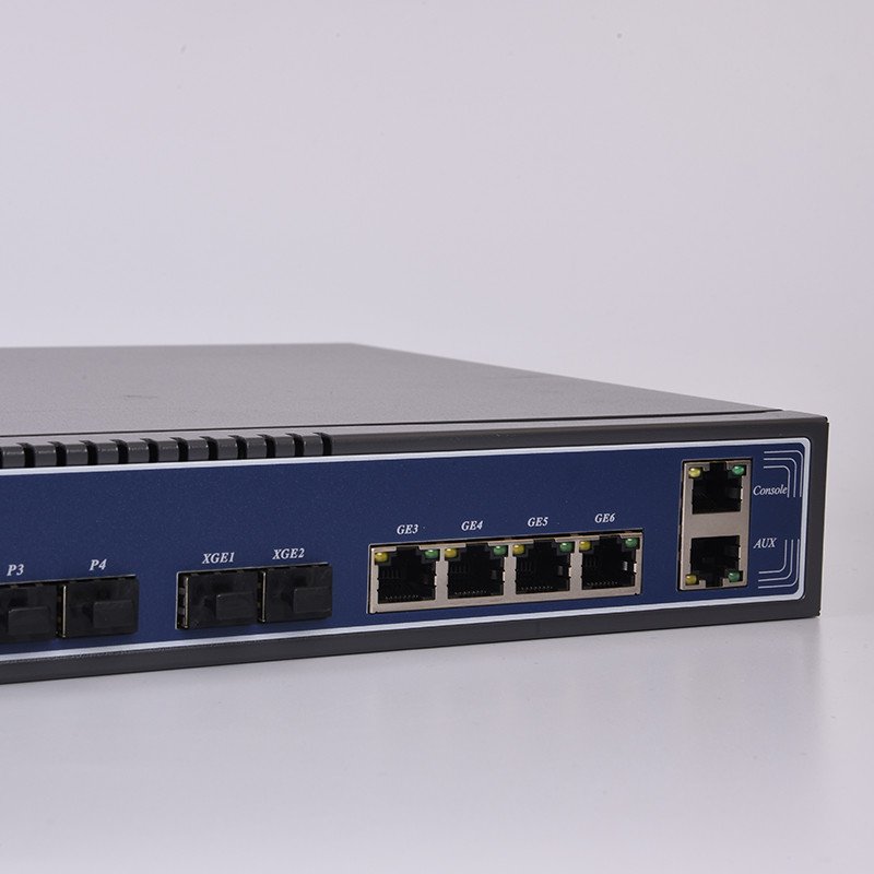 1U 4 PON переносит 4GE RJ45 4*10GE SFP+ GPON 4 гаван OLT