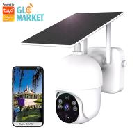 Contrôle imperméable PIR Motion Detection Camera d'appli de caméra solaire de Glomarket Tuya Smart Wifi