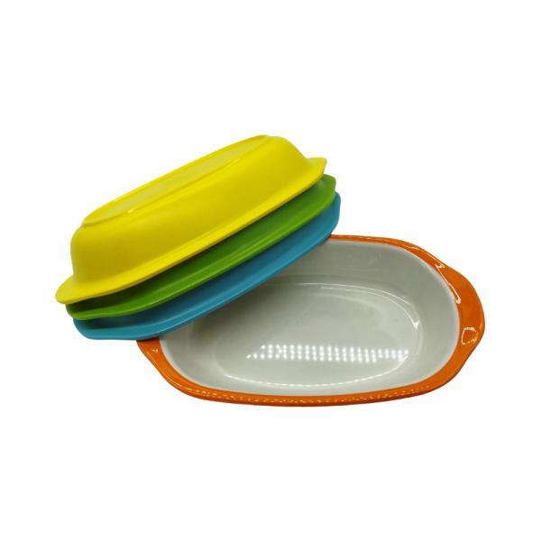 Hot Selling Food Grade Melamine Noodle Rice Soup Double Ears Bowl