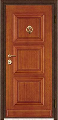 Italy steel wood security armored door