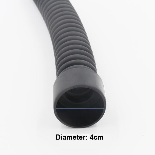Durable Black Silicone Hose Pipe Multipurpose Nontoxic Practical