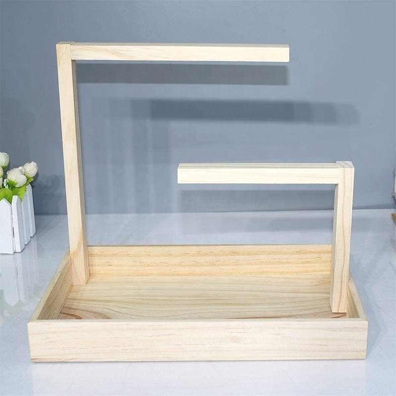 Solid Wood Bracelet Storage Rack Bracelet Display Jewelry Box Display Bracelet Watch Hanger Necklace Jewelry Display Rack
