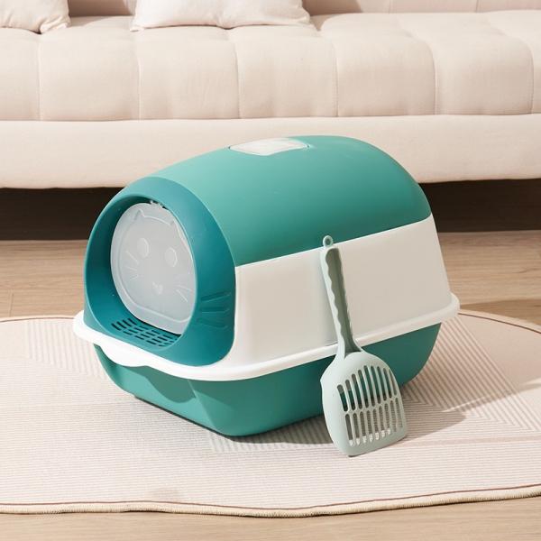 Receptor de residuos cajas de basura inteligentes para mascotas impermeable para adultos mayores control de olores