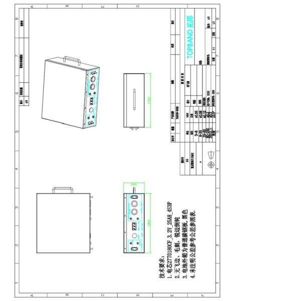 Densidade de alta energia portátil da bateria 12V 40Ah do fosfato do ferro do lítio