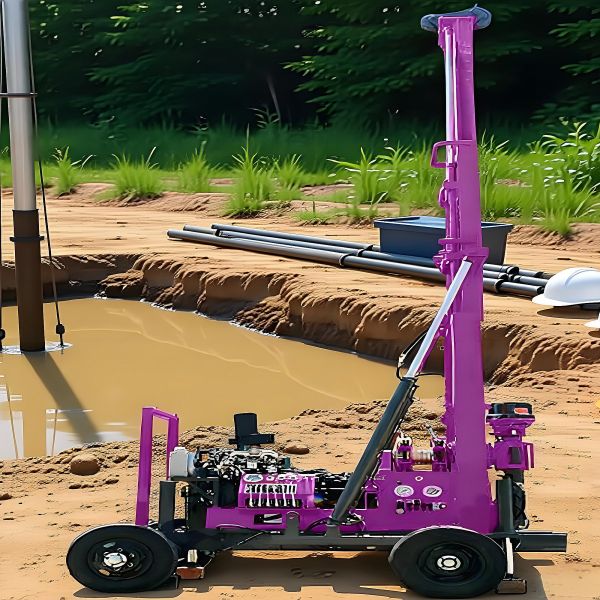 XYX-3 Water Well And Core Drilling Rig 75-300mm Hole Diameter Core Sampling Drilling Rig Machine