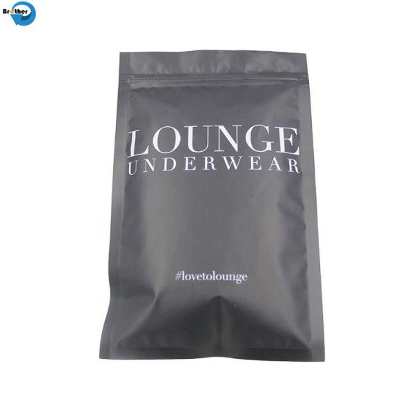 Custom Black Laminated Pouch Coffee Tea Snack Fruit Tobacco Flexible Plastic Packaging Bag
