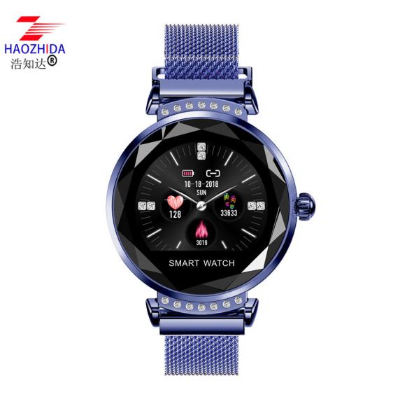 2019 Smart watch women with heart rate blood pressure fitness pedometer waterproof smartwatch for lady