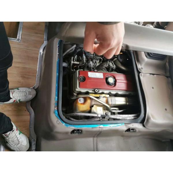 Petrol Engine Used Toyota Coaster Bus / 6 Gearbox Toyota Used Mini Bus