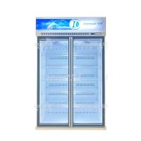 2 / 3 Congelador vertical comercial con frecuencia de conversión y deshielo automático