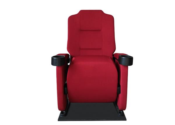 Conference Hall 580mm Public Theater Seating With Armrest