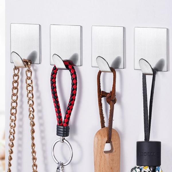 Eco - Friendly Bathroom Robe Hook Over Door Bathroom Robe And Towel Hooks