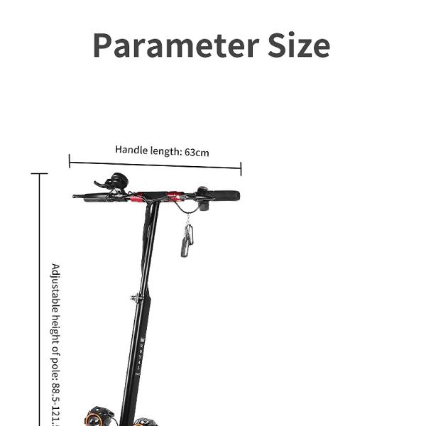 10/11 Inch 48V 60V 1000W 2000W High Power High Speed Cross-Country Electric Scooter