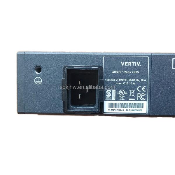 Black MPH2 Single Phase Power Distribution Unit C13 10A 16A 1P High Power Input Switch