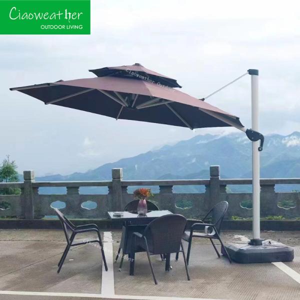 Outdoor Garden Waterproof Patio Umbrella For Fishing Courtyard Function Banquet School Sun Umbrella