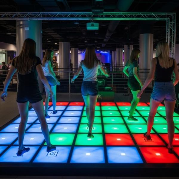 Interactive LED Floor Games - Ultimate Immersive Gaming Experience