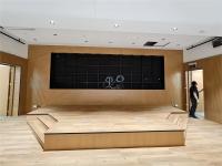 2440*128*16mm Panneaux muraux en bois acoustique MDF décoratif avec rainures