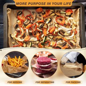 40 X 60cm Parchment Paper Sheet With Heat Resistance Up To 220 Degrees