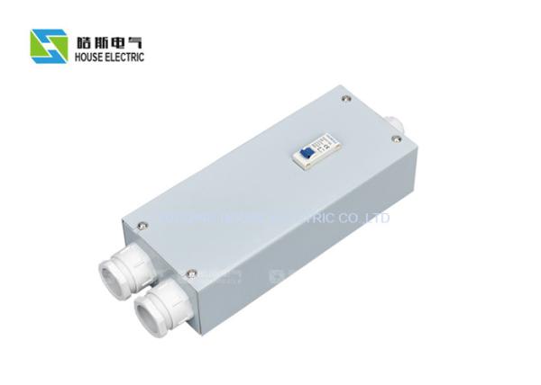 Metal Street Lighting Pole Fuse Box , Waterproof Street Light Box
