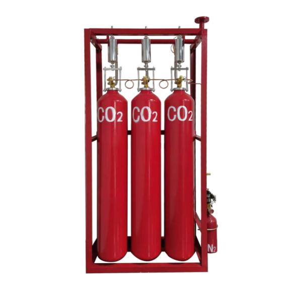 CE Certification CO2 High Pressure Fire Suppression System for Various Fires