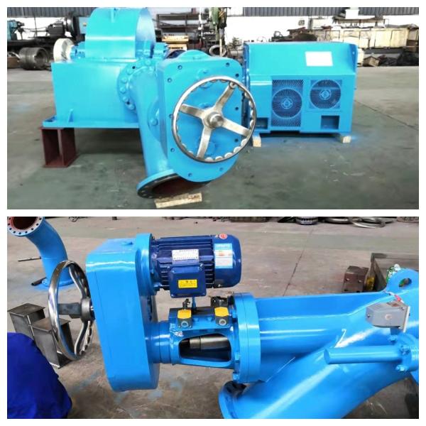 Vertical / Horizontal Installation Method 500kW Turgo Turbine Hydro Generator With AVR Customized