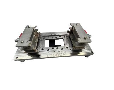 Partes de usinagem de torno CNC resistentes à corrosão ferramentas de teste de posicionamento de radiador personalizadas