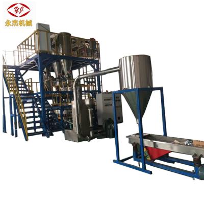 Euro-quality Loss-in-weight Feeder Water Ring Pelletizer PP/PE+CaCO3/Talcum/Tio2 Twin Screw Extruder Plastic Granulator Machine