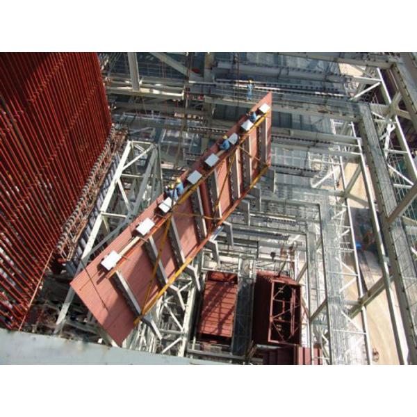 Vacuum Boiler Water Wall Panels / Water Tube Boiler Parts High Efficiency