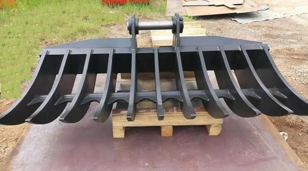 Máquina escavadora Rake Bucket For Mini Escavadora Cat da fundição de aço 320 PC200